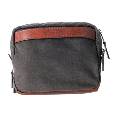 Canvas Hanging Toiletry Bag bark