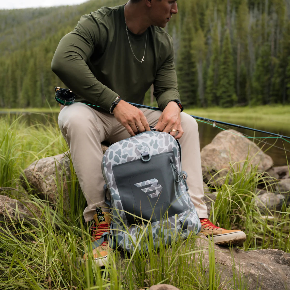 Waterproof Backpack - Classic Deer Camo WPBKP-CDC