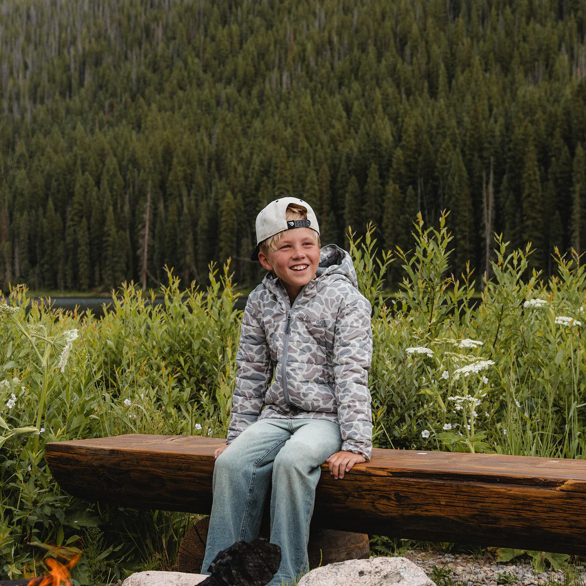 Youth - Puffer Jacket - Classic Deer Camo Y-PJACK-CDC