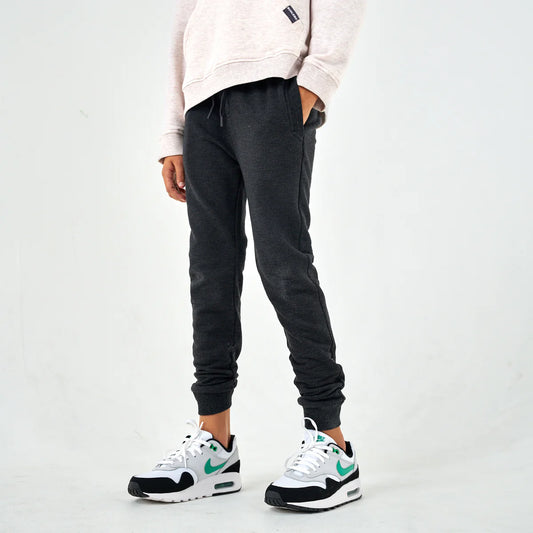 Youth - Fleece Jogger - Heather Black Y-FJ-HBLK