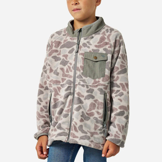 Y-MICFZJ-CDC Youth Micro Fleece - Classic Deer Camo