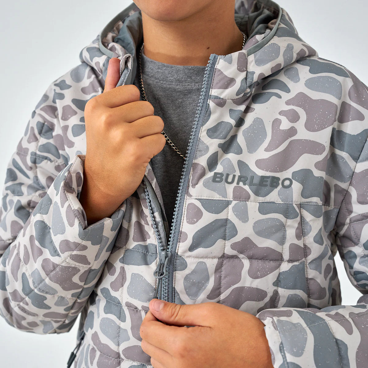 Youth - Puffer Jacket - Classic Deer Camo Y-PJACK-CDC