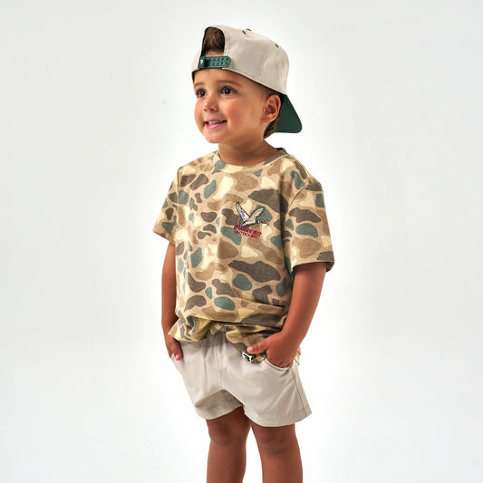Youth - Short Sleeve Tee - Pintail Camo Y-SST-PTF25