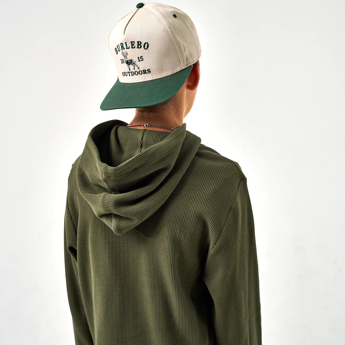 Youth - Thermal Hoodie - Mallard Green Y-TH-MG