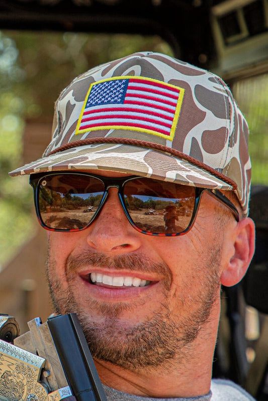 Classic Camo American Flag Hat