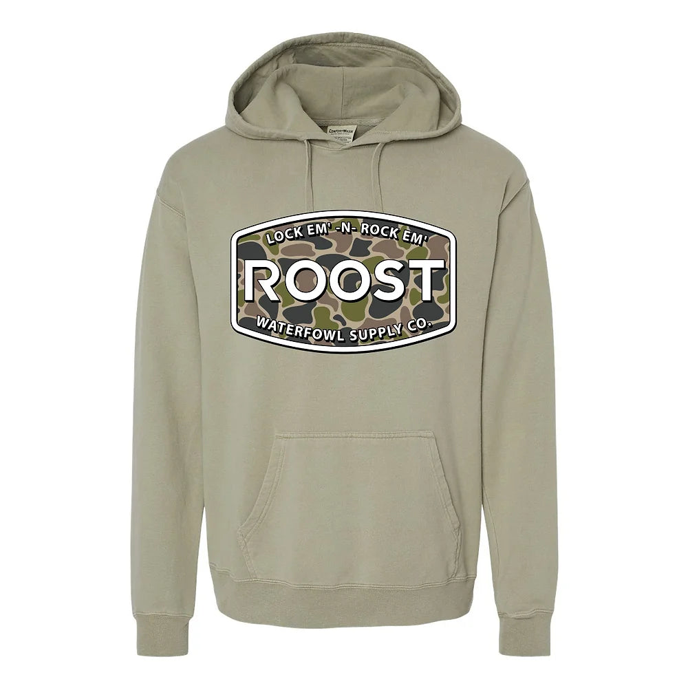 Roost Camo Logo Hoodie