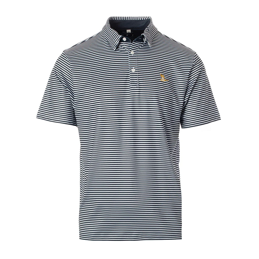 Roost Wide Stripe Polo