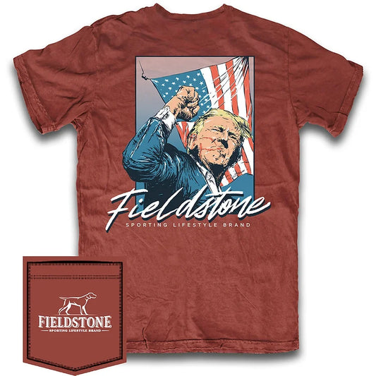 Trump Fight Tee red