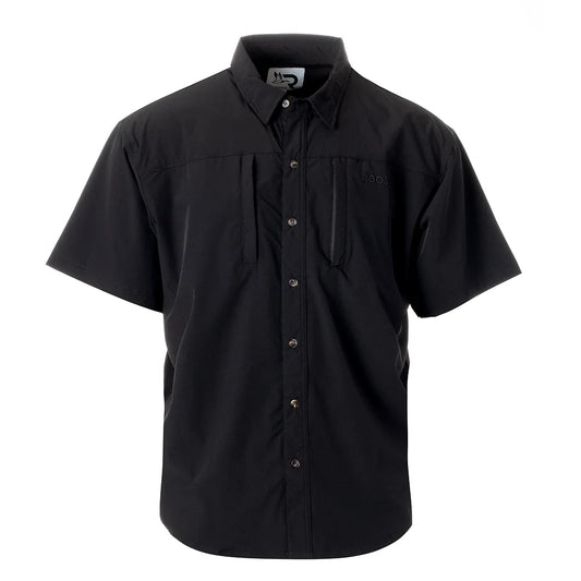 Roost S/S Button Down Black