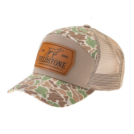 Youth 7 Panel Camo Hat