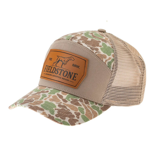 Fieldstone 7 Panel Camo Hat