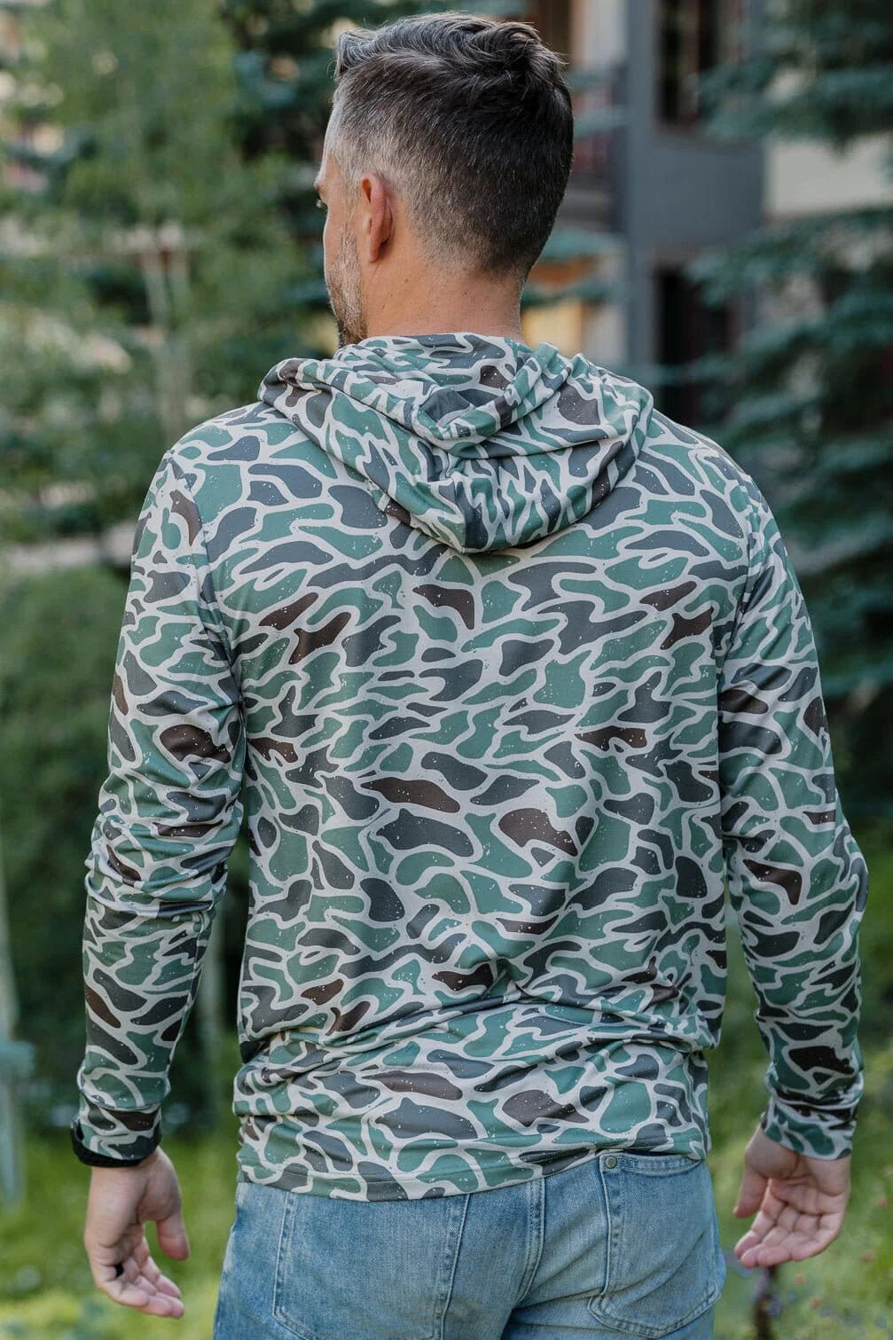 Performance Hoodie - Retro Duck Camo