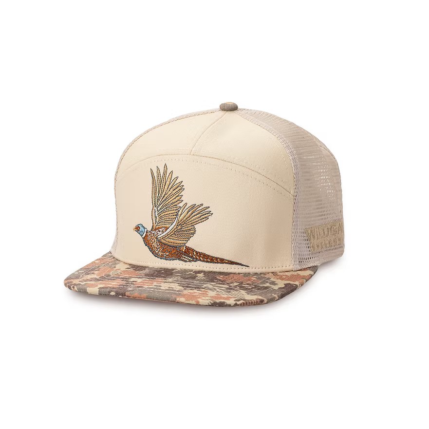 R-WG-198 WILDGAME 7 Panel Camo Bill Pheasant Hat