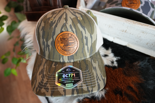 The Duck Blind Bottomland Camo Hat