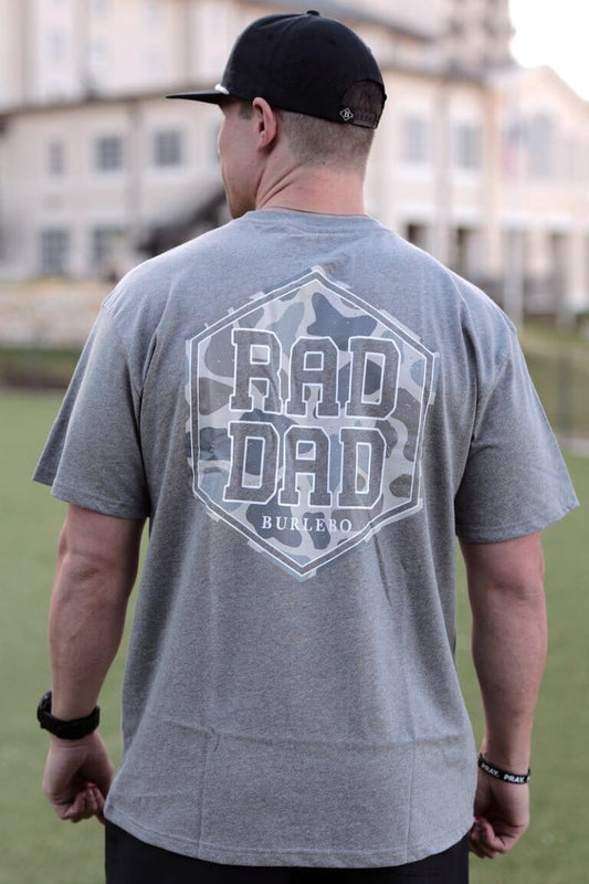 Rad Dad - Dark Heather Grey