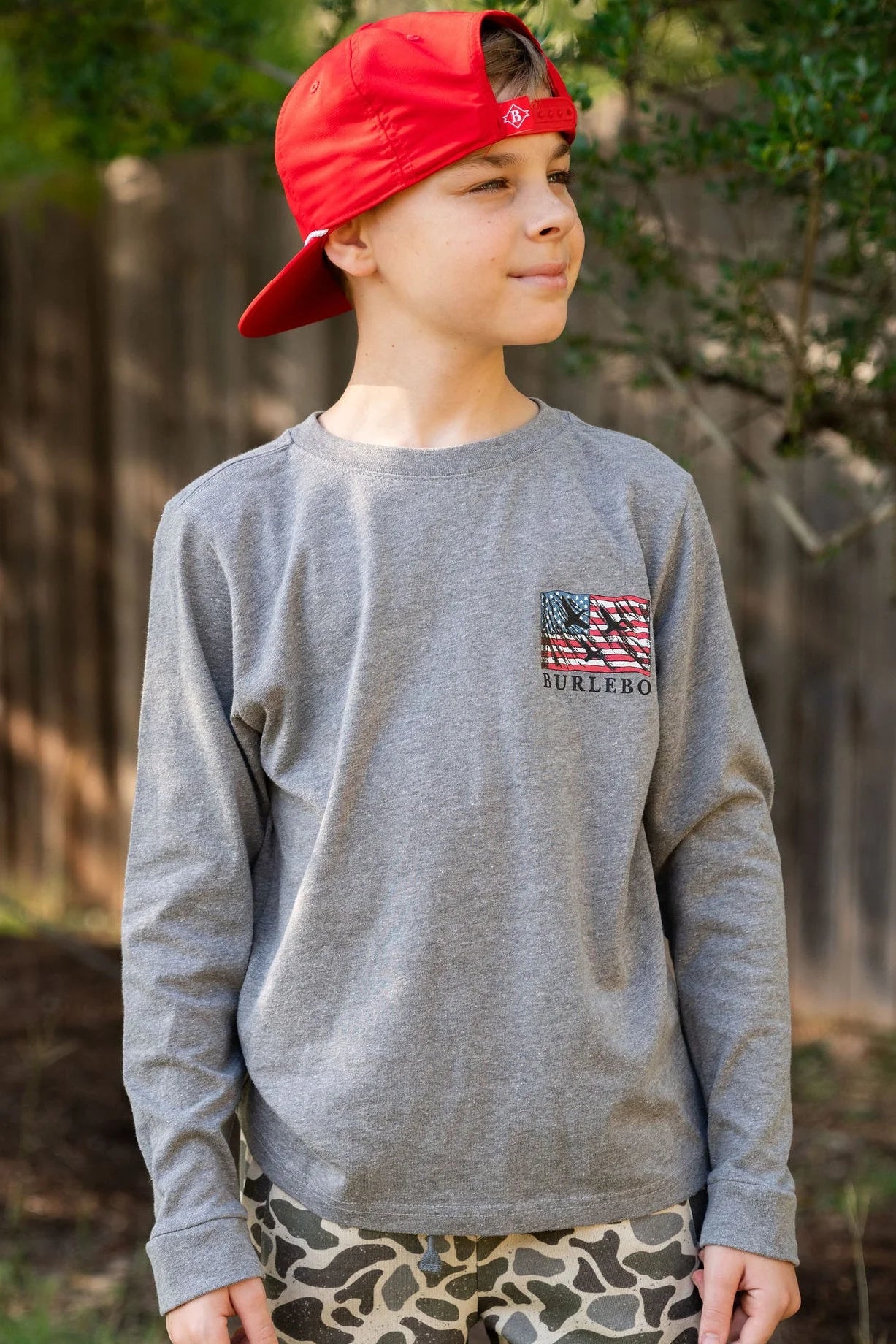 Youth Tee - American Wild Long Sleeve