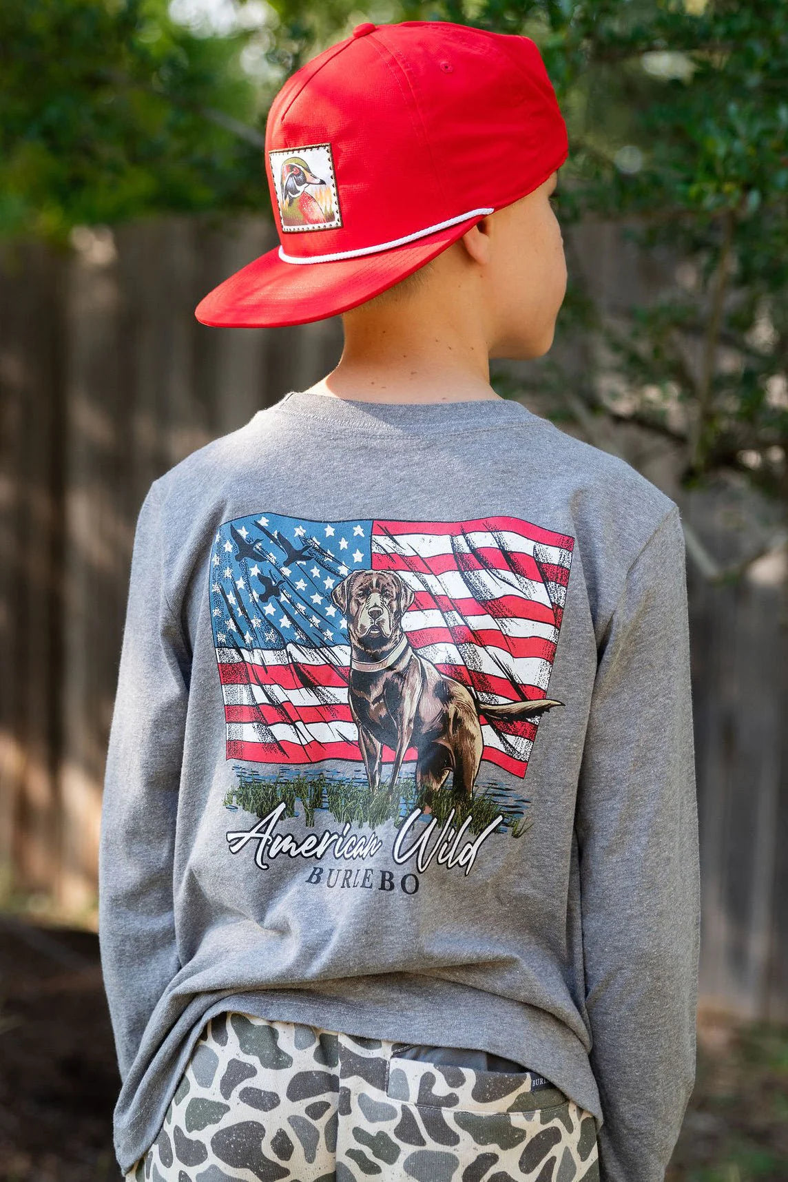 Youth Tee - American Wild Long Sleeve