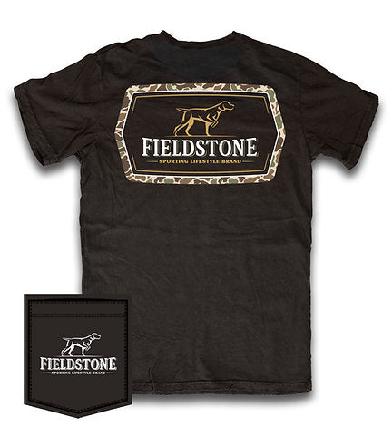 Fieldstone Black Camo Tee