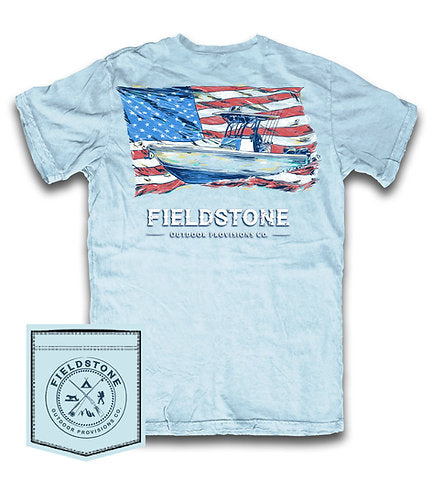 Fieldstone Flag + Boat Tee