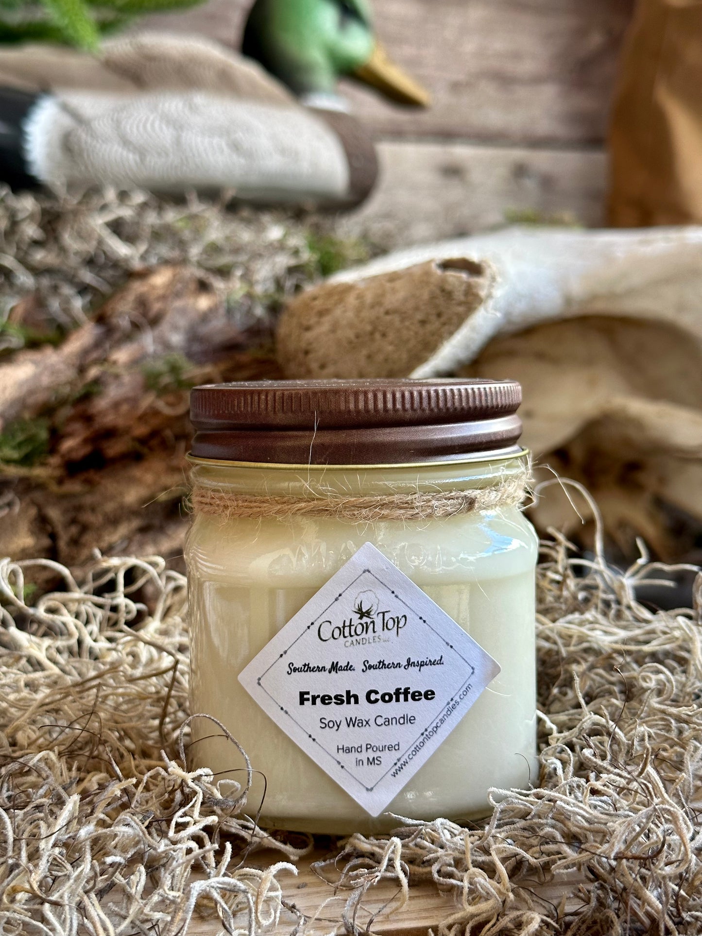 Cotton Top Candle: Small