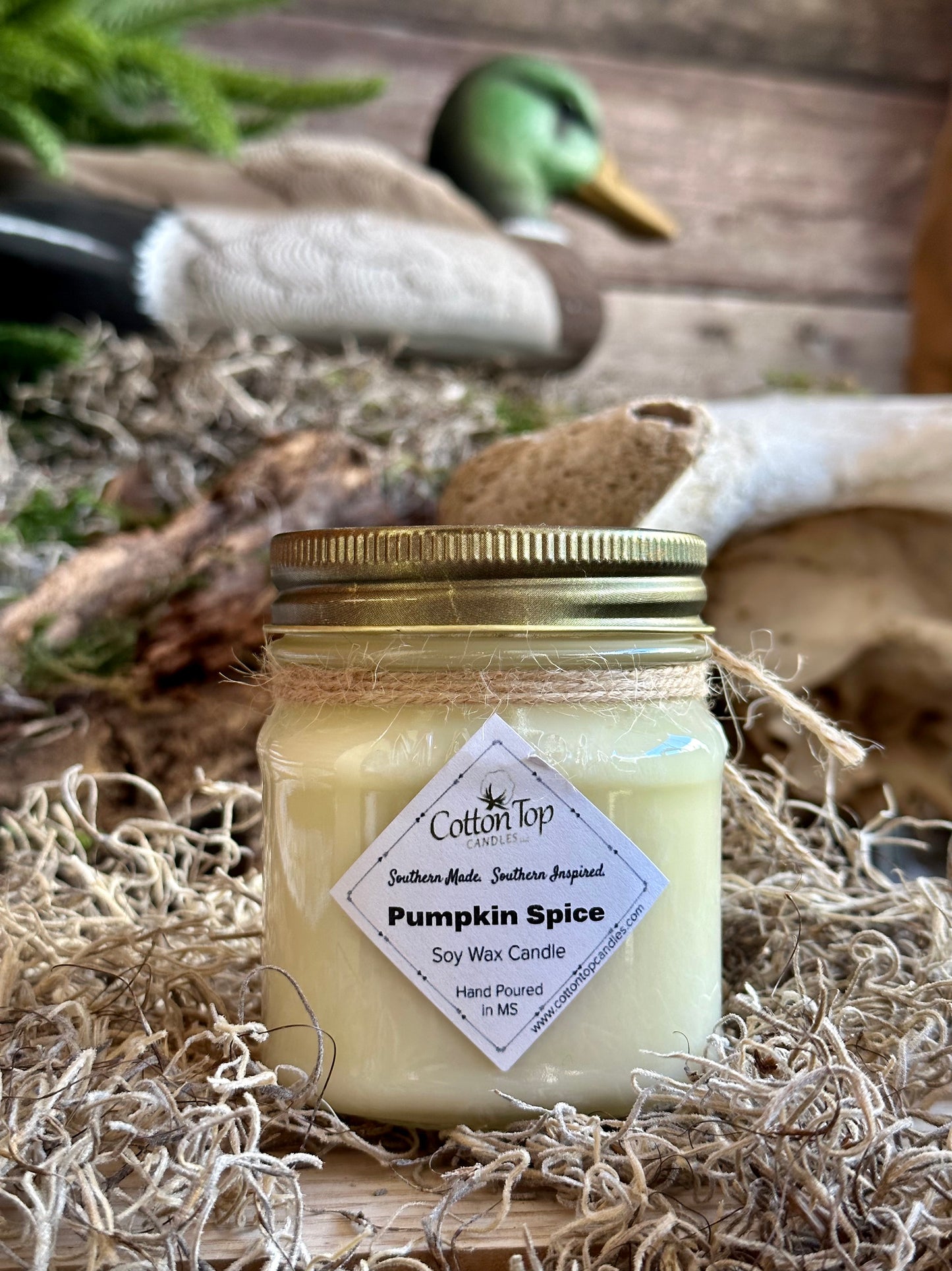 Cotton Top Candle: Small