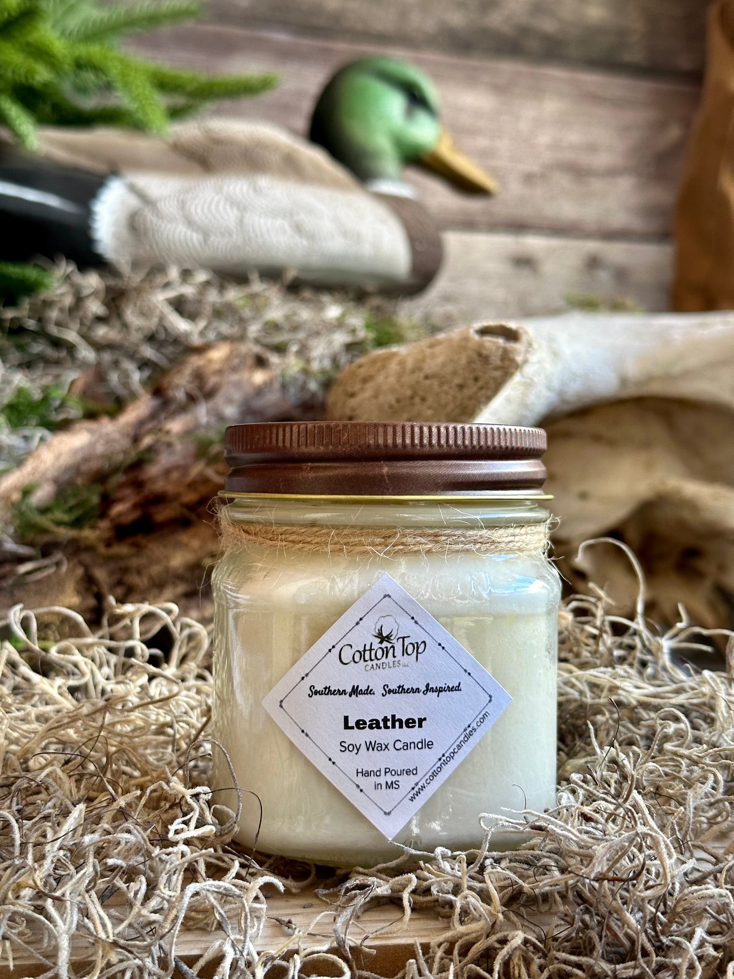 Cotton Top Candle: Small