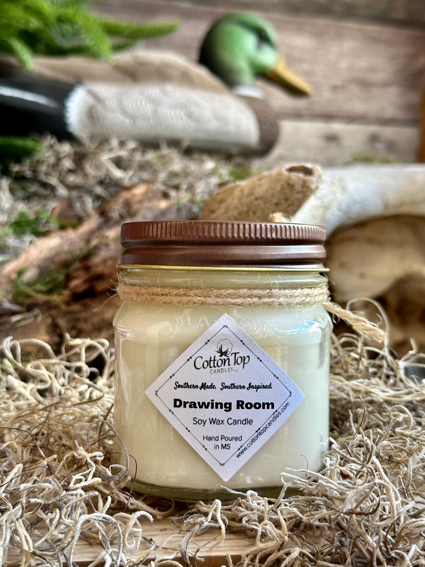 Cotton Top Candle: Small