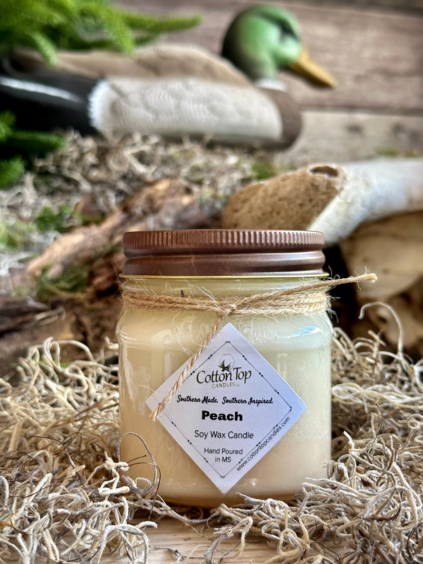 Cotton Top Candle: Small