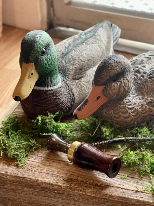 Cocobolo Wood - Echo Double Reed Mallard Call