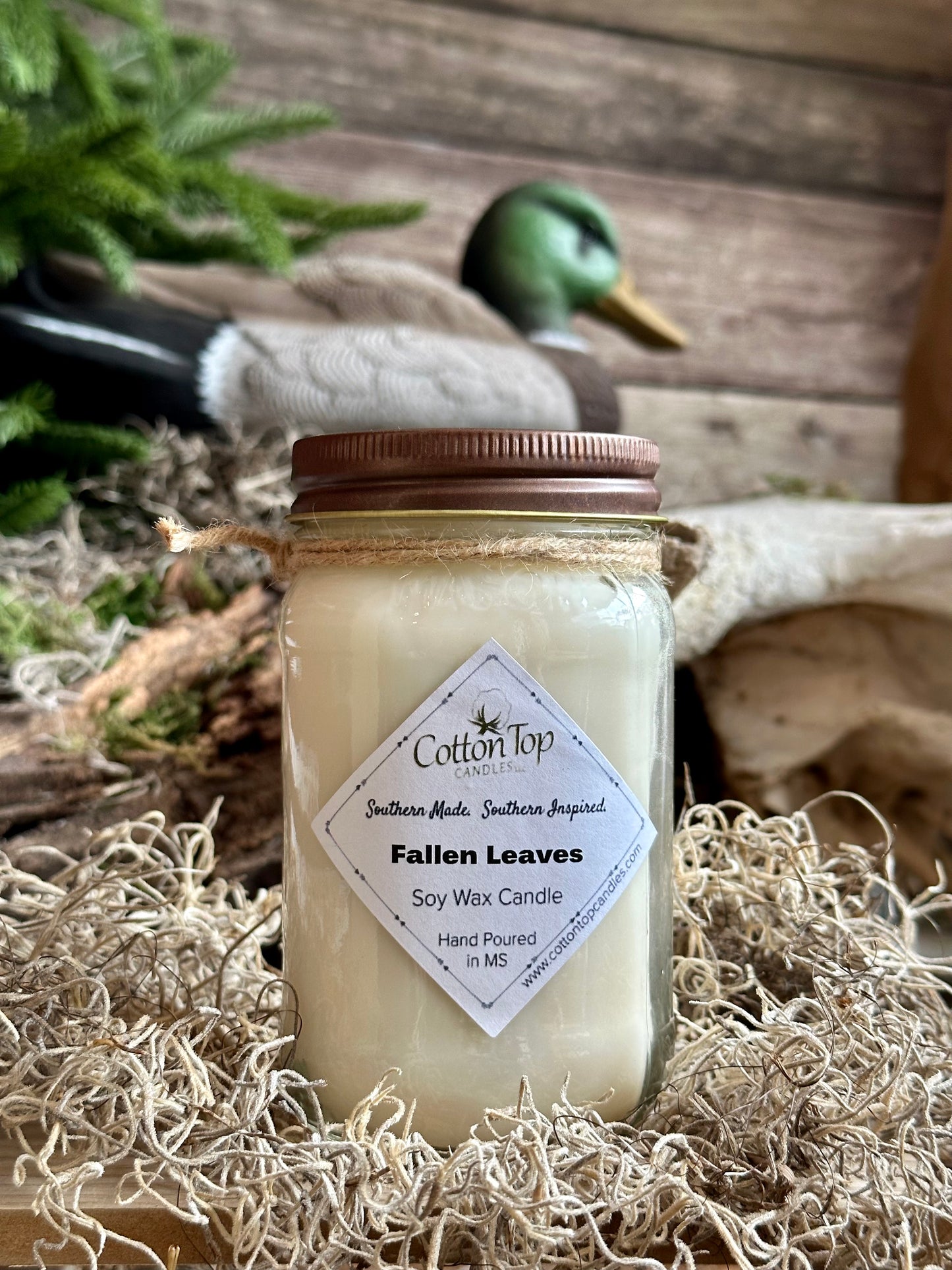 Cotton Top Candle: Large