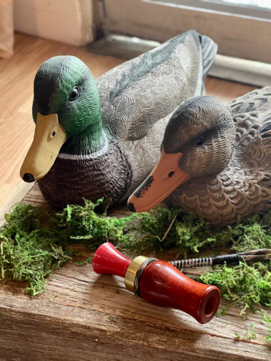 Cocobolo Wood - Echo Single Reed Mallard Call