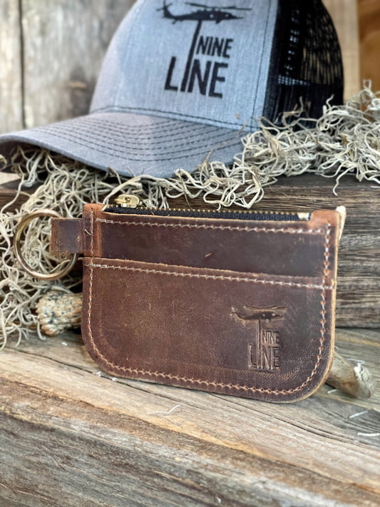 Nine Line Leather Wallet