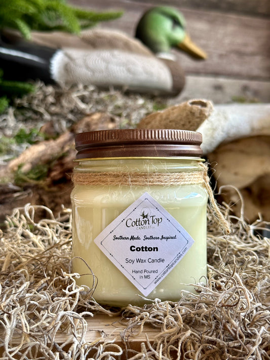 Cotton Top Candle: Small